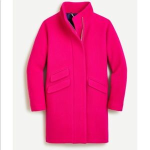 J.CREW Cocoon coat in Italian stadium-cloth wool